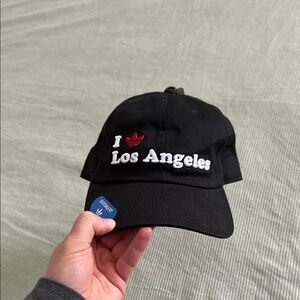 Adidas Black 'I Love Los Angeles' Cap (Never Worn)